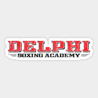 Delphi Boxing Academy (Variant) Sticker